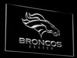Denver Broncos LED Sign - White - TheLedHeroes