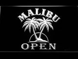 Malibu Open LED Neon Sign Electrical - White - TheLedHeroes