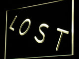 FREE LOST LED Sign - Yellow - TheLedHeroes