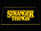 Stranger Things (2) LED Neon Sign USB - Yellow - TheLedHeroes