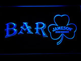 Jameson Shamrock Bar LED Neon Sign USB - Blue - TheLedHeroes