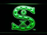 Chicago White Sox (16) LED Neon Sign USB - Green - TheLedHeroes