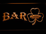 Jameson Shamrock Bar LED Neon Sign USB - Orange - TheLedHeroes