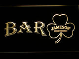 Jameson Shamrock Bar LED Neon Sign USB - Yellow - TheLedHeroes