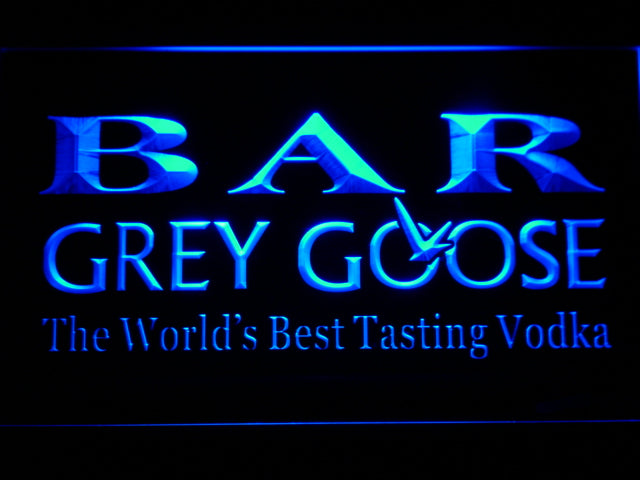 FREE Grey Goose Bar LED Sign - Blue - TheLedHeroes