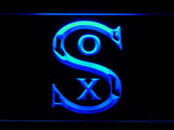 Chicago White Sox (19) LED Neon Sign USB - Blue - TheLedHeroes
