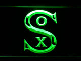 Chicago White Sox (19) LED Neon Sign Electrical - Green - TheLedHeroes