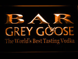 Grey Goose Bar LED Neon Sign USB - Orange - TheLedHeroes