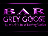 Grey Goose Bar LED Neon Sign USB - Purple - TheLedHeroes