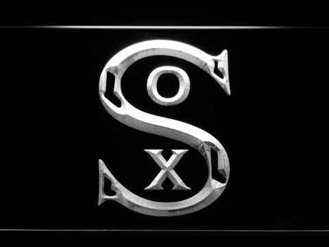 Chicago White Sox (19) LED Neon Sign USB - White - TheLedHeroes