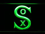 Chicago White Sox (20) LED Neon Sign USB - Green - TheLedHeroes