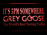 FREE Grey Goose It's 5 pm Somewhere LED Sign - Red - TheLedHeroes