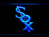 Chicago White Sox (21) LED Neon Sign USB - Blue - TheLedHeroes