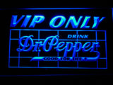 FREE Dr Pepper VIP Only LED Sign - Blue - TheLedHeroes