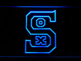Chicago White Sox (22) LED Neon Sign USB - Blue - TheLedHeroes