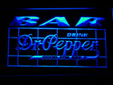 FREE Dr Pepper Bar LED Sign - Blue - TheLedHeroes