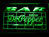 Dr Pepper Bar LED Neon Sign USB - Green - TheLedHeroes