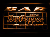 Dr Pepper Bar LED Neon Sign Electrical - Orange - TheLedHeroes