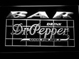Dr Pepper Bar LED Neon Sign Electrical - White - TheLedHeroes