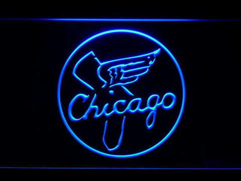 Chicago White Sox (23) LED Neon Sign USB - Blue - TheLedHeroes