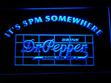 Dr Pepper It's 5pm Somewhere LED Neon Sign Electrical -  - TheLedHeroes
