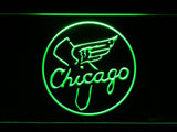 Chicago White Sox (23) LED Neon Sign Electrical - Green - TheLedHeroes
