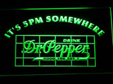 Dr Pepper It's 5pm Somewhere LED Neon Sign Electrical -  - TheLedHeroes