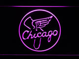 Chicago White Sox (23) LED Neon Sign Electrical - Purple - TheLedHeroes