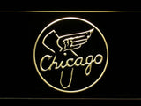 Chicago White Sox (23) LED Neon Sign Electrical - Yellow - TheLedHeroes