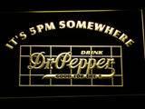 Dr Pepper It's 5 pm Somewhere LED Sign - Multicolor - TheLedHeroes