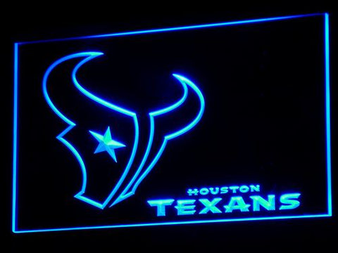 FREE Houston Texans LED Sign - Blue - TheLedHeroes