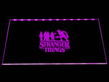 Stranger Things (3) LED Neon Sign USB - Purple - TheLedHeroes