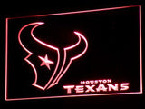 Houston Texans LED Neon Sign USB - Red - TheLedHeroes