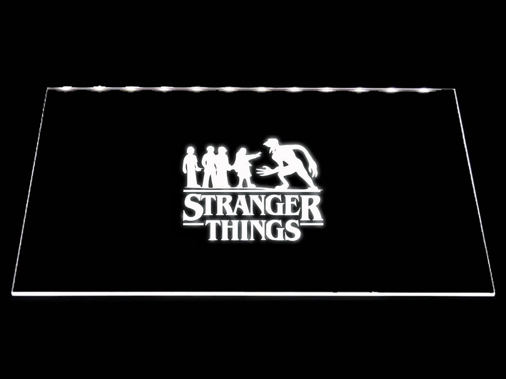FREE Stranger Things (3) LED Sign - White - TheLedHeroes