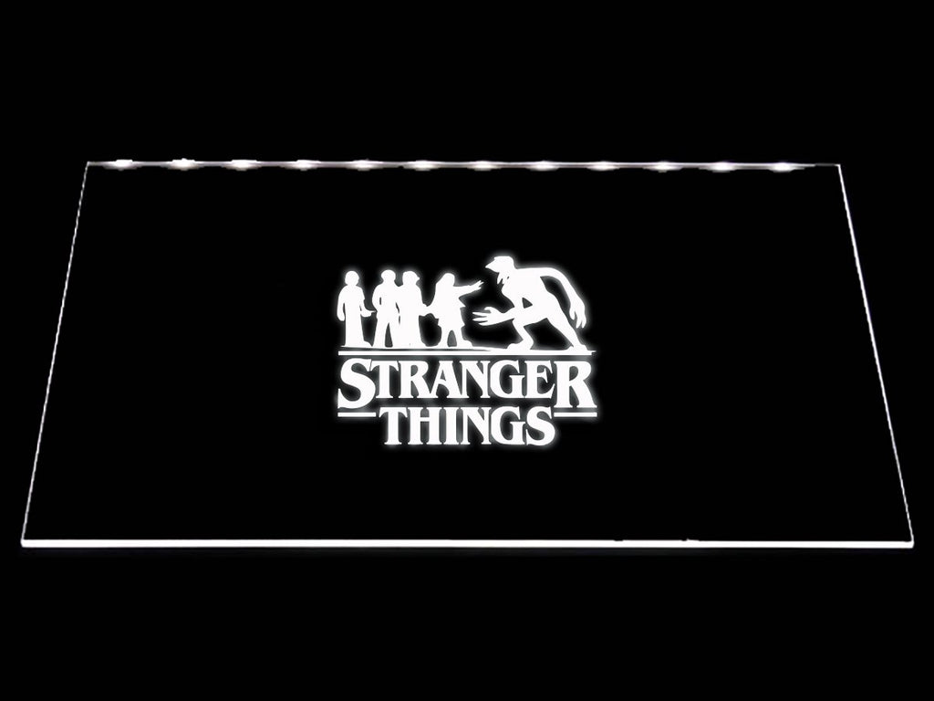 Stranger Things (3) LED Neon Sign USB - White - TheLedHeroes