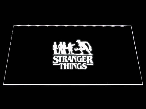 Stranger Things (3) LED Neon Sign USB - White - TheLedHeroes
