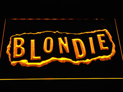 Blondie LED Neon Sign Electrical - Yellow - TheLedHeroes