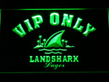 FREE Landshark Lager VIP Only LED Sign - Green - TheLedHeroes