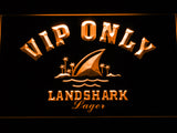 FREE Landshark Lager VIP Only LED Sign - Orange - TheLedHeroes