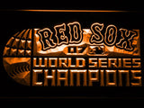 Boston Red Sox World Series Champions 07 LED Neon Sign USB - Orange - TheLedHeroes