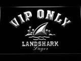 Landshark Lager VIP Only LED Neon Sign Electrical - White - TheLedHeroes