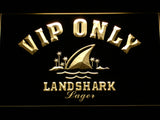 FREE Landshark Lager VIP Only LED Sign - Yellow - TheLedHeroes