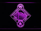 Boston Red Sox 75th Anniversary LED Neon Sign Electrical - Purple - TheLedHeroes