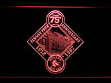 Boston Red Sox 75th Anniversary LED Neon Sign Electrical - Red - TheLedHeroes