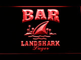 FREE Landshark Lager Bar LED Sign - Red - TheLedHeroes