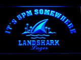 Landshark Lager It's 5pm Somewhere LED Neon Sign Electrical -  - TheLedHeroes
