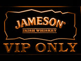 Jameson VIP Only LED Neon Sign Electrical - Orange - TheLedHeroes