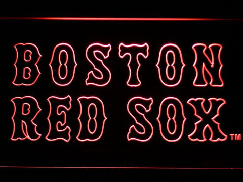 Boston Red Sox (3) LED Neon Sign Electrical - Red - TheLedHeroes