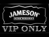 Jameson VIP Only LED Neon Sign USB - White - TheLedHeroes