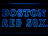 Boston Red Sox (4) LED Neon Sign USB - Blue - TheLedHeroes